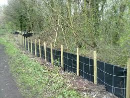 Ecofender woven newt barrier